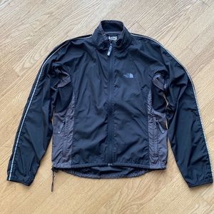 The North Face black windbreaker jacket womens size Small in excellent condition